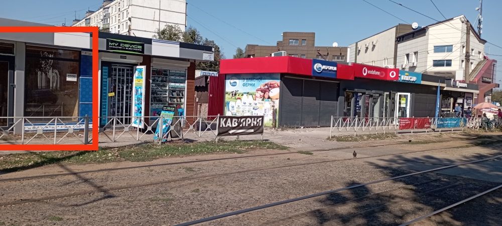 Аренда 21м.Фасад рынка 602мр