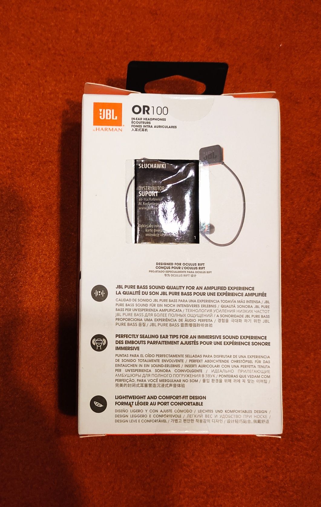 Nowe słuchawki JBL OR100