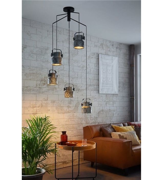 NOWA Lampa wisząca Hilcott loft industrial metalowa nad schody stół