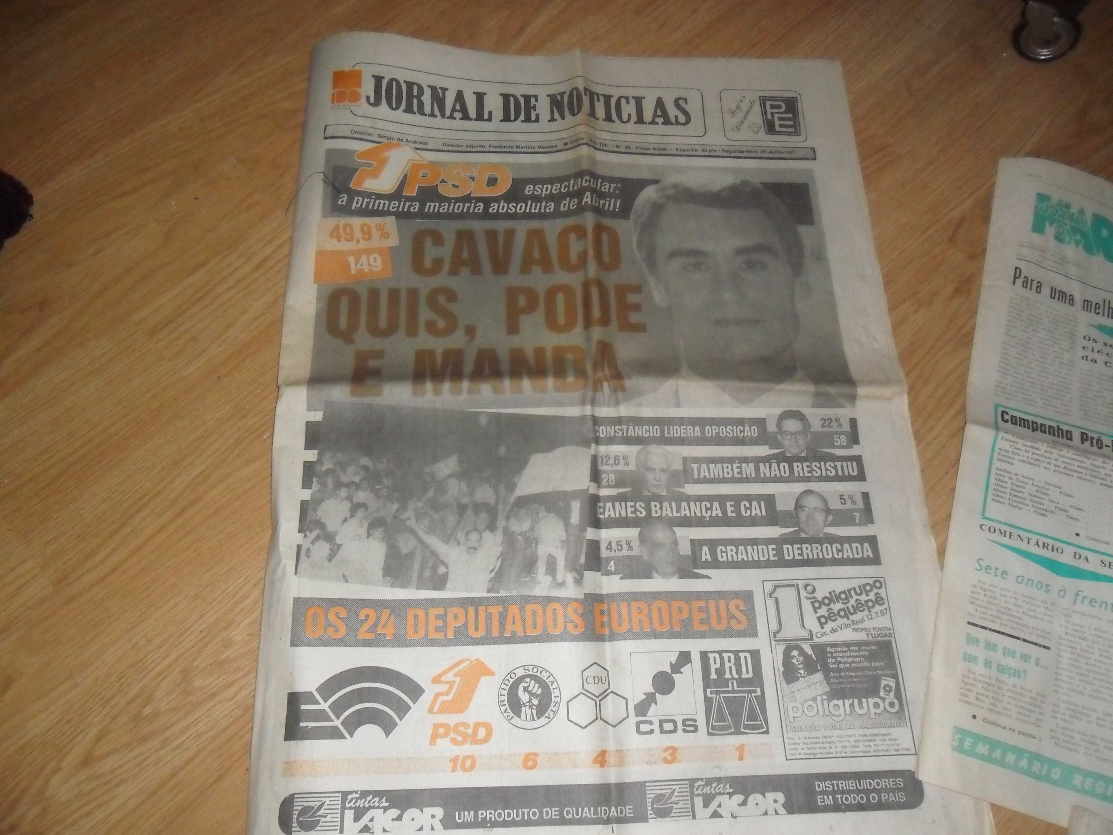 jornais antigos nacionais