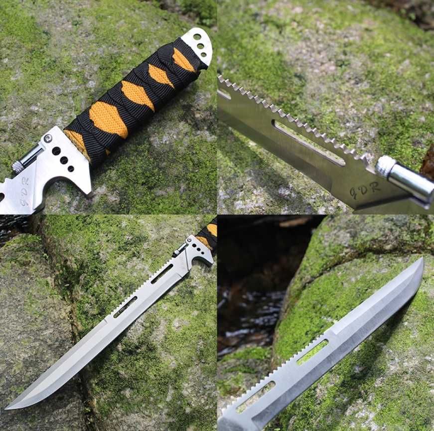 Katana Miecz Szabla NINJA Samuraj Sekizo + Pochwa maczeta 48 cm MAC18