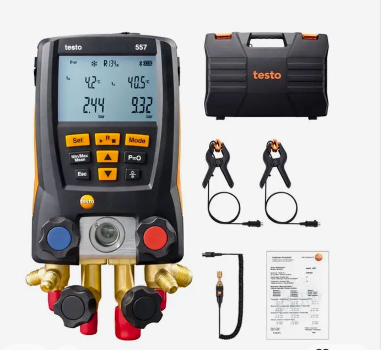Vendo analisador TESTO 557  em excelente  estado