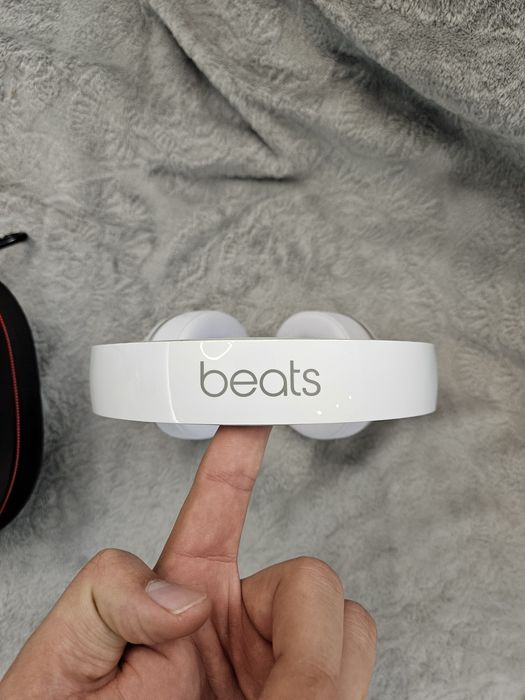 Beats Studio 2 Białe Nowe poduszki