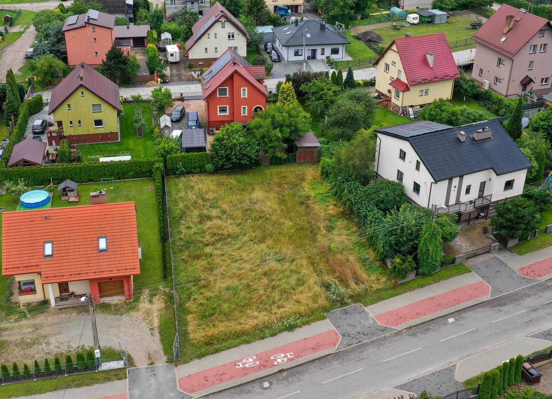 Działka budowlana 753 m² – Skórcz, ul. Piaskowa 20