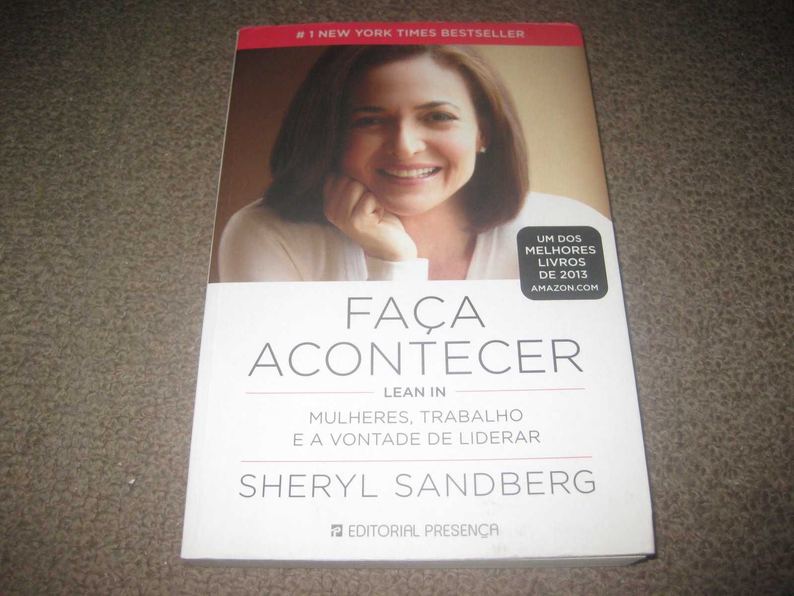 Livro "Faça Acontecer" de Sheryl Sandberg