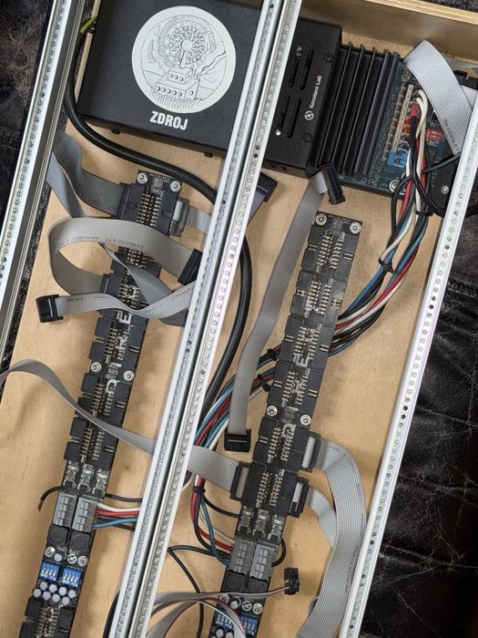 Case Eurorack modular zasilacz ZDROJ + busboardy xaoc modularne nlc