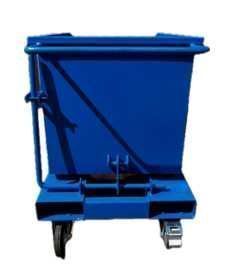 Koleba na wióry / Pojemnik na złom / Kontener na gruz 1100L - Premium