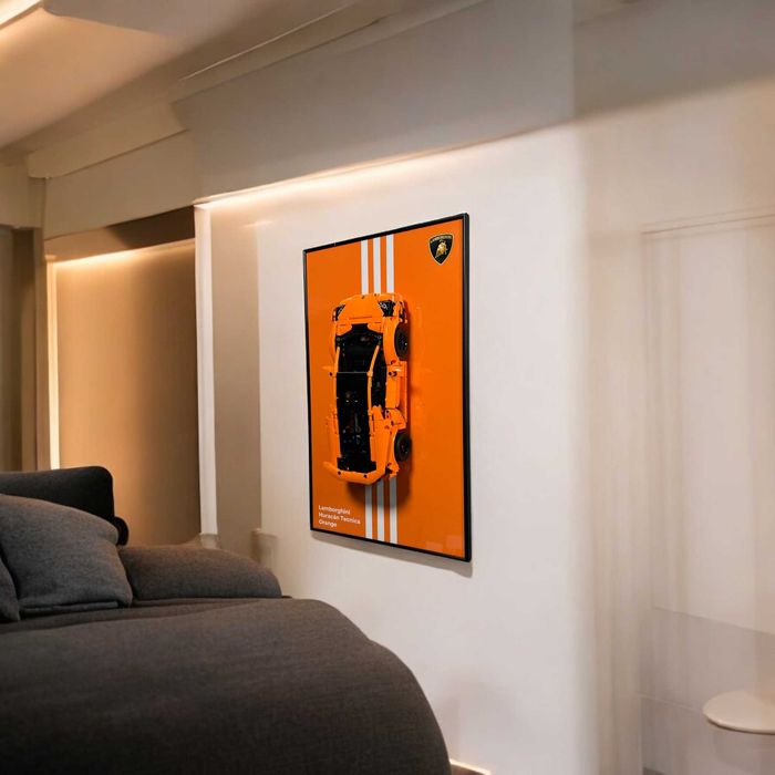 Рамка для LEGO Technic Lamborghini Huracán Tecnica Orange 42196 Лего