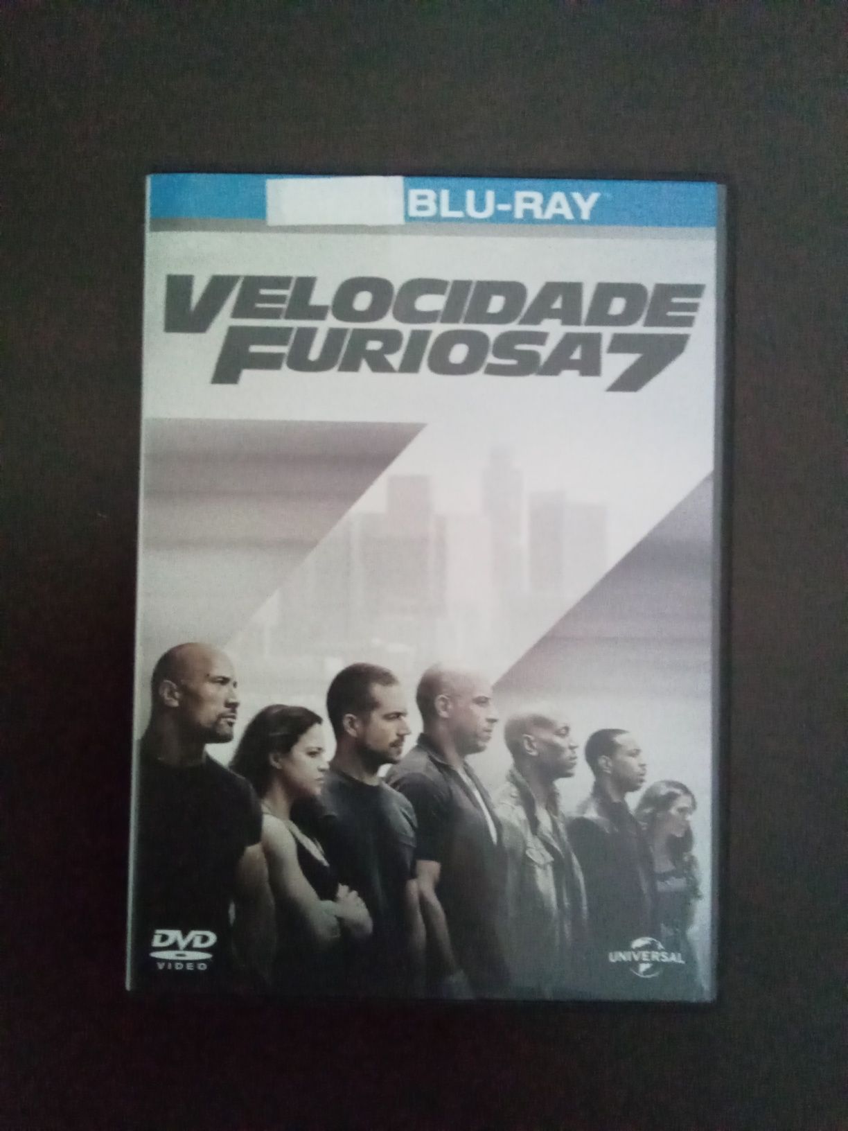 Velocidade Furiosa 7 blu-ray