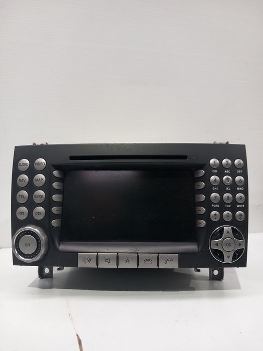 Sistema de navegação autoradio leitor CD GPS Mercedes SLK W171