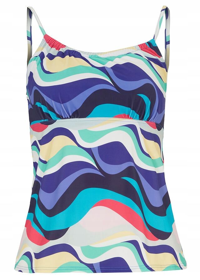 B.P.C top tankini wielokolorowy we wzory r.48