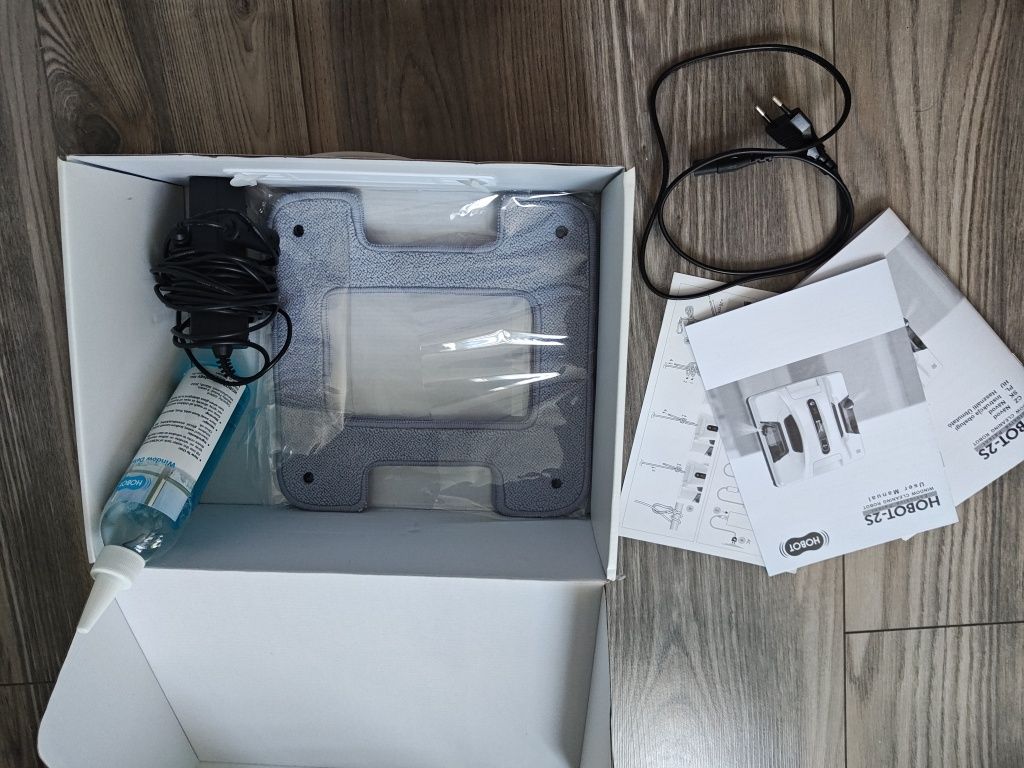 NOWY, robot myjący okna/szyby, HOBOT 2S, Najlepszy model, KOMPLET