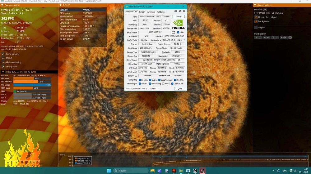 відеокарта ТОП версія RTX4070Ti Super 16GB MSI Gaming X SLIM. TRADE-IN