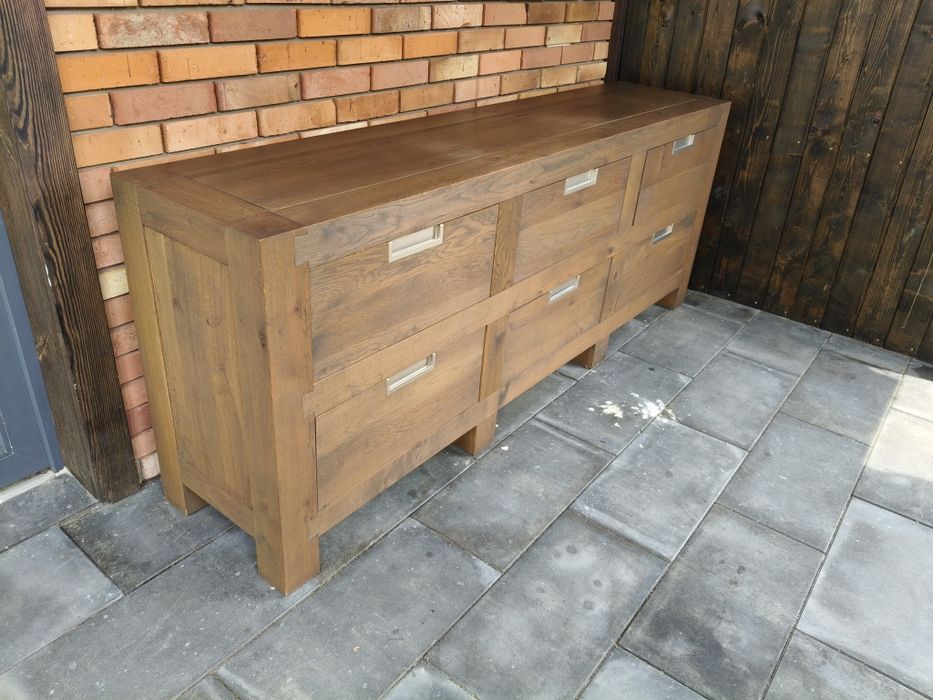 Komoda dębowa / meble Leszkowice