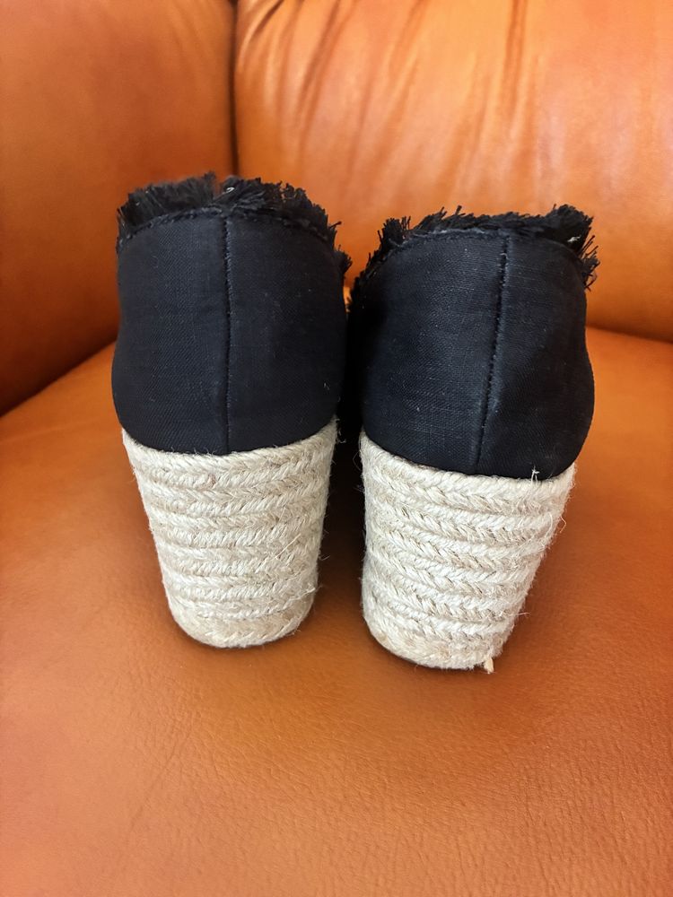 Ralph Lauren 39 8B espadryle koturn NOWE