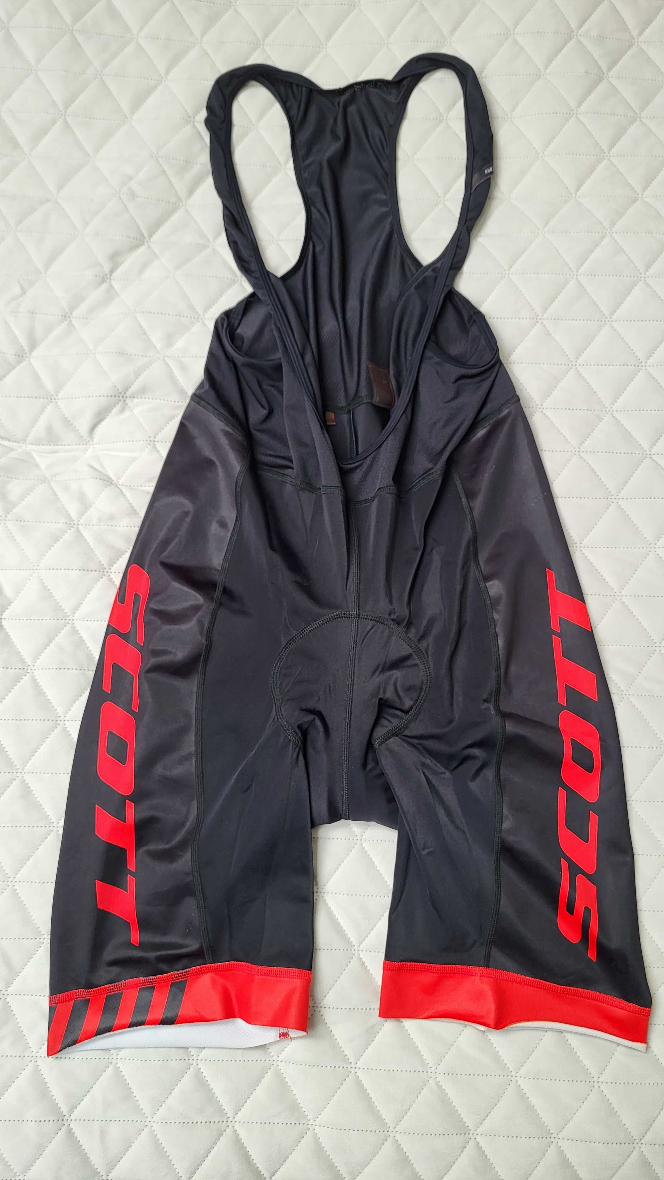 Strój kolarski Scott RC Team, komplet koszulka i spodenki XL/XXL