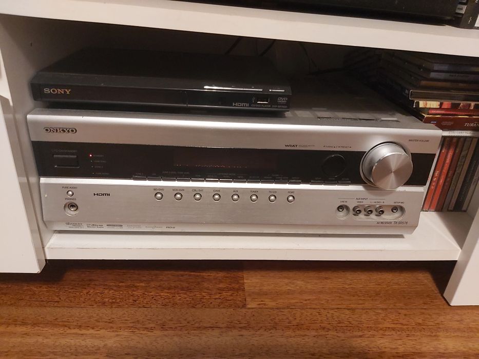 5 kolumn Yamaha super + amplituner Onkyo