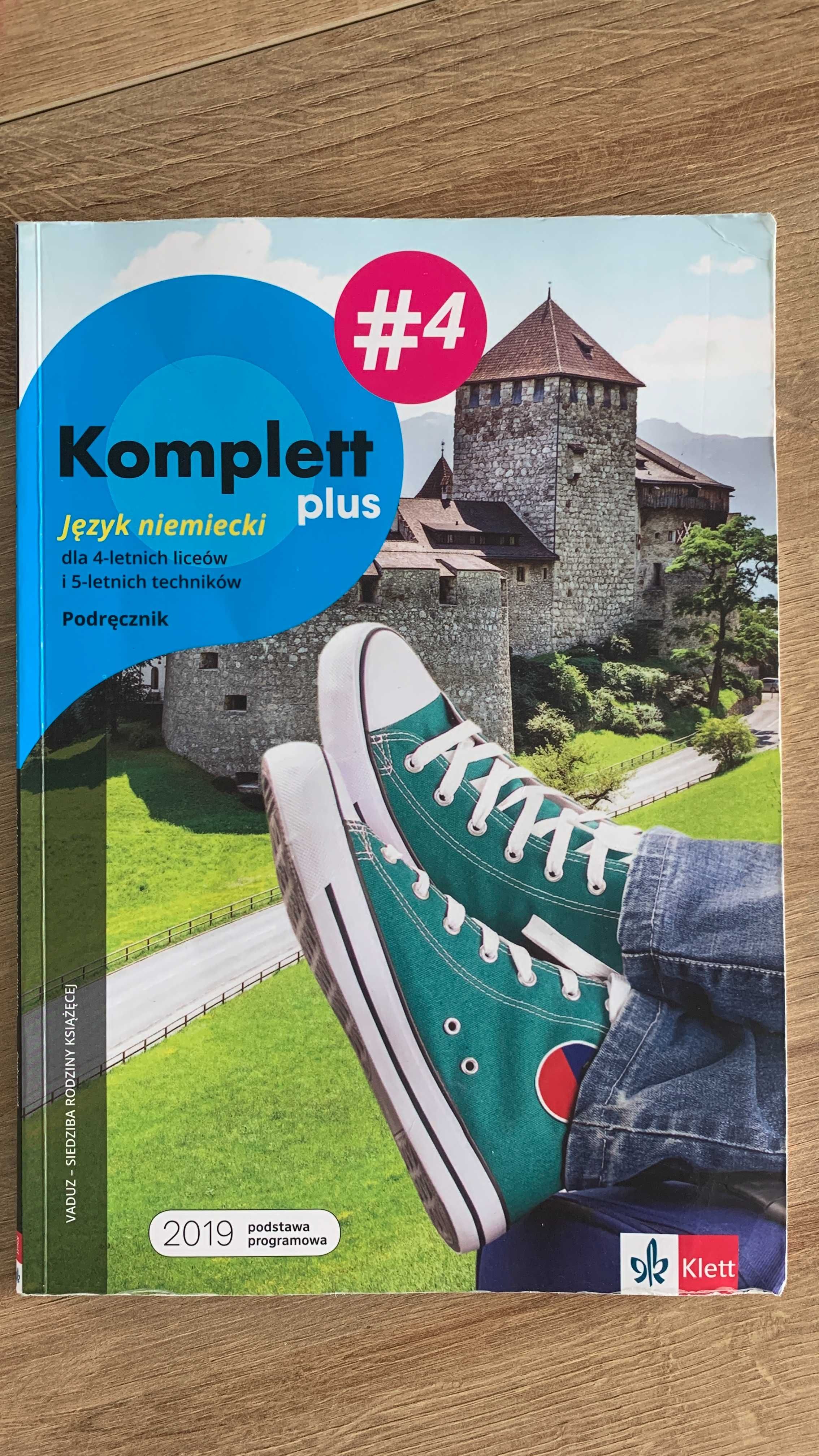 J. Niemiecki, Komplett plus 4 podręcznik Klett