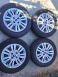 4szt Felgi Aluminiowe Fiat 4x100 15cali Komplet Plus Opony Lato