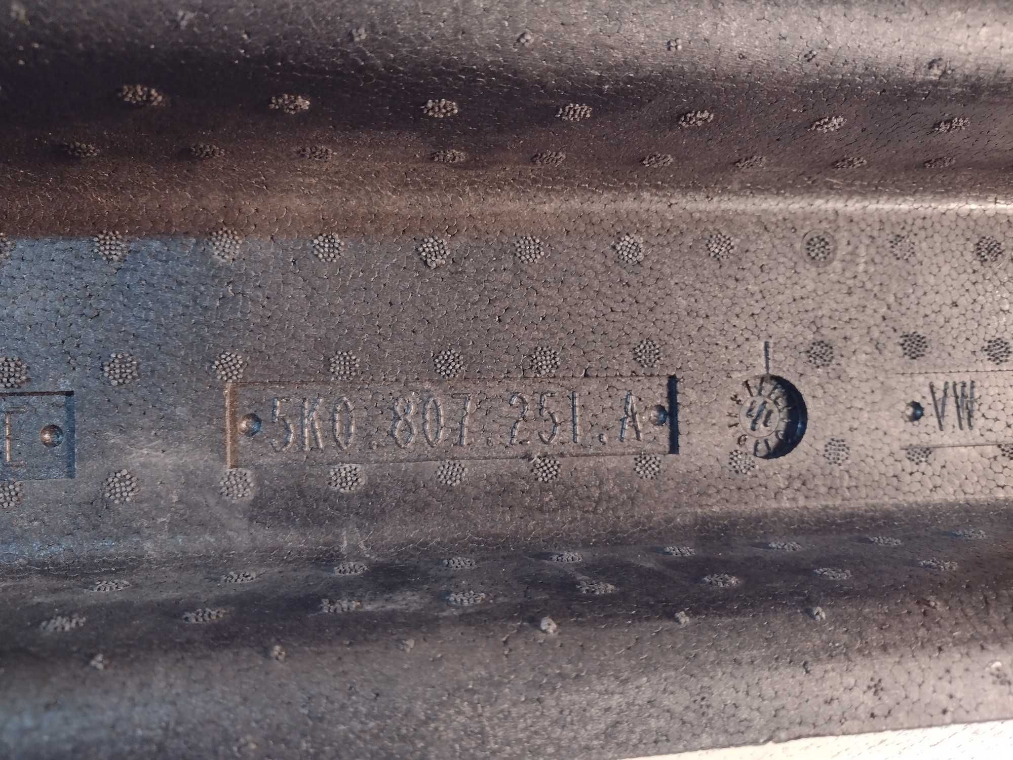 VW Passat B7 USA 11- absorber pianka styropian zderzaka tył
