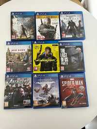 9 gier na PS4 Spider-man CyberPunk Assassin's Creed Wiedźmin Far Cry