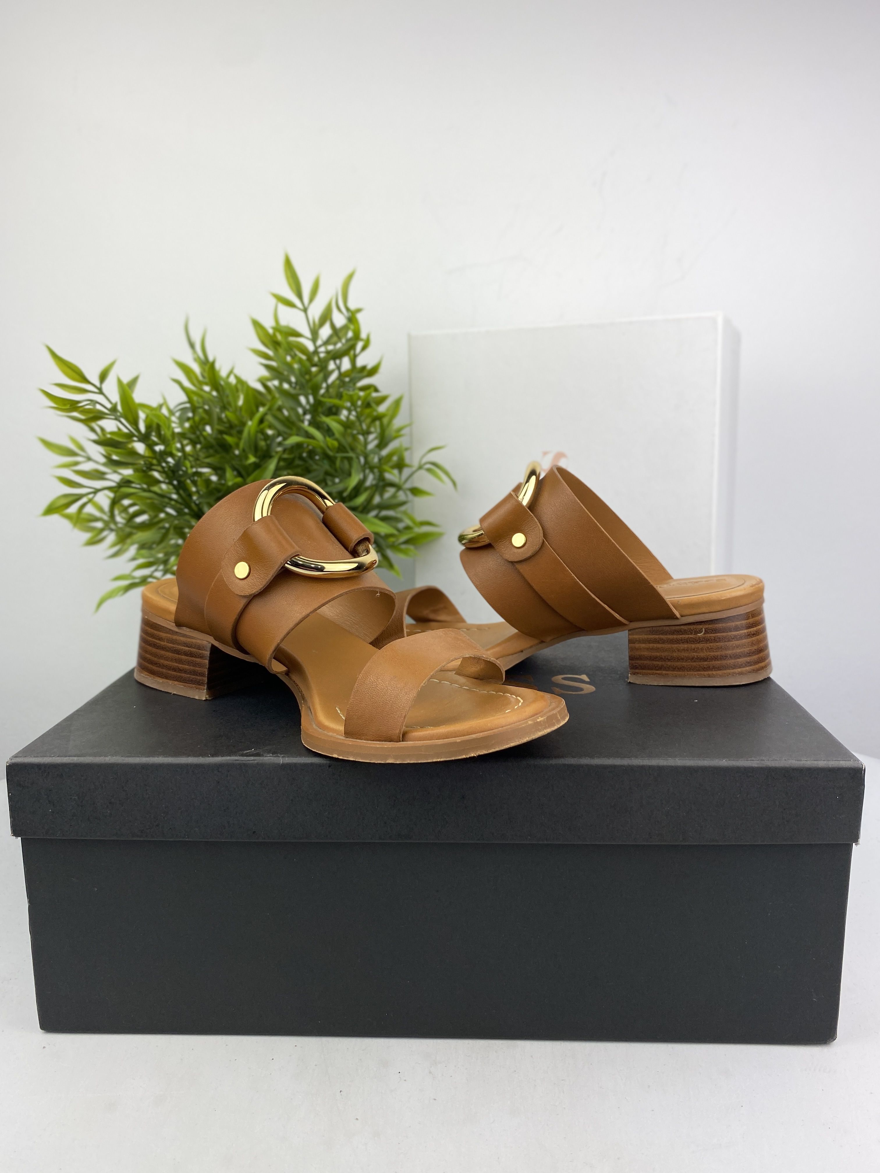 Bardzo dobre / buty sandały mule / See by Chloé / Calf Hana / r36 n51a