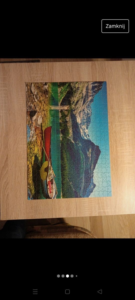 Puzzle 2000 trzy obrazy