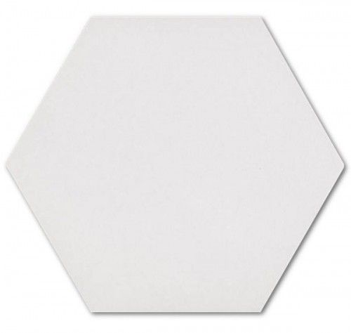Płytki gres Hexagon Heksagonalna Codicer Biały/Silver