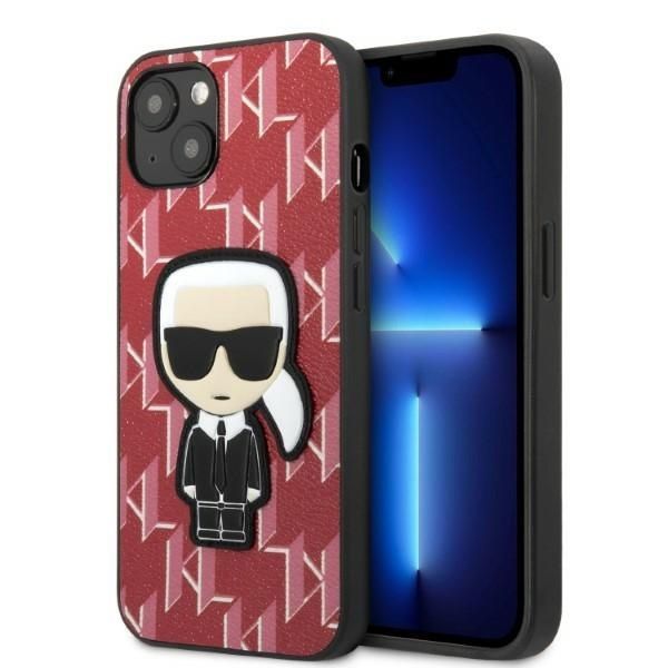 Etui Karl Lagerfeld iPhone 13 Mini 5,4" Monogram Ikonik Patch