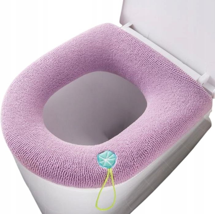 Pokrowiec Na Deskę Sedesową Miękka Nakładka Na Sedes Wc Plusz