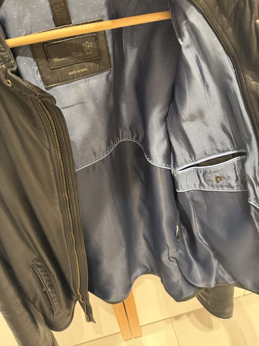 Kurtka skórzana Massimo Dutti