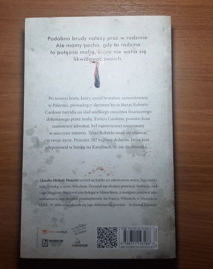 ksiązka Mala vita Claudio Michele Mancini