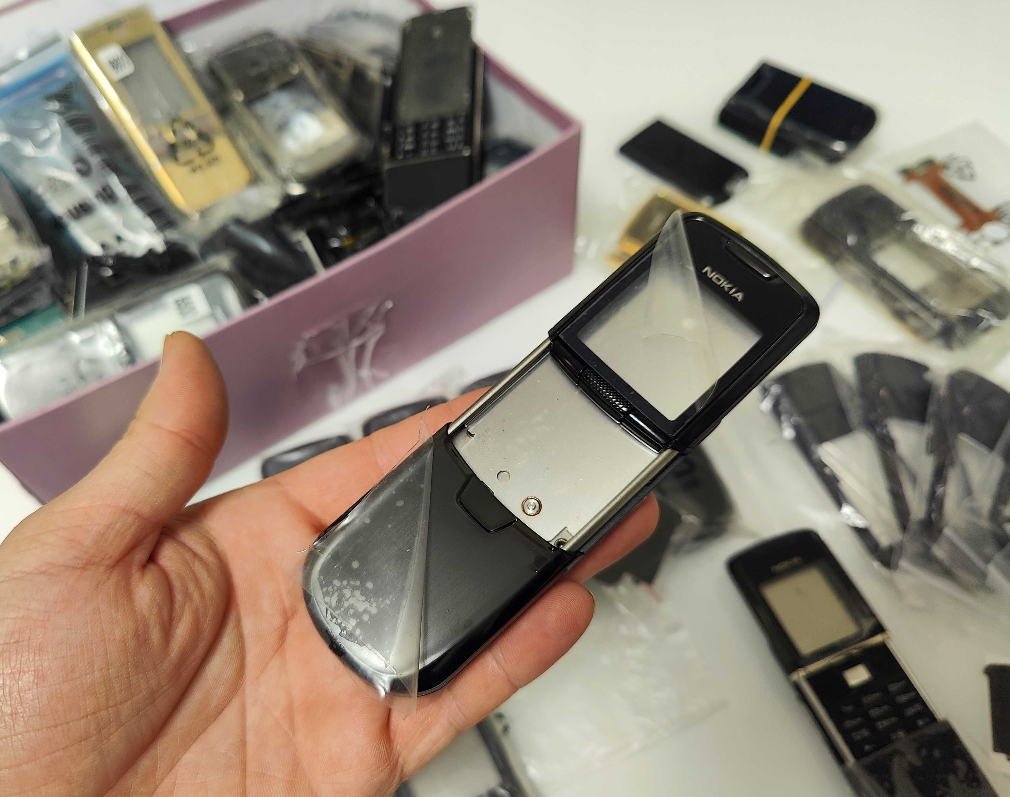 Запчасти на весь модельный ряд NOKIA 8800 (Classic/Sirocco/Arte) !