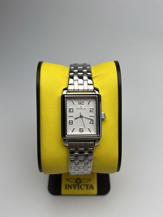 Invicta 46662, жіночий сріблястий годинник, інвікта вінтаж