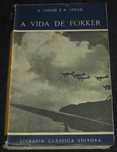 Livro A Vida de Fokker O Holandês voador