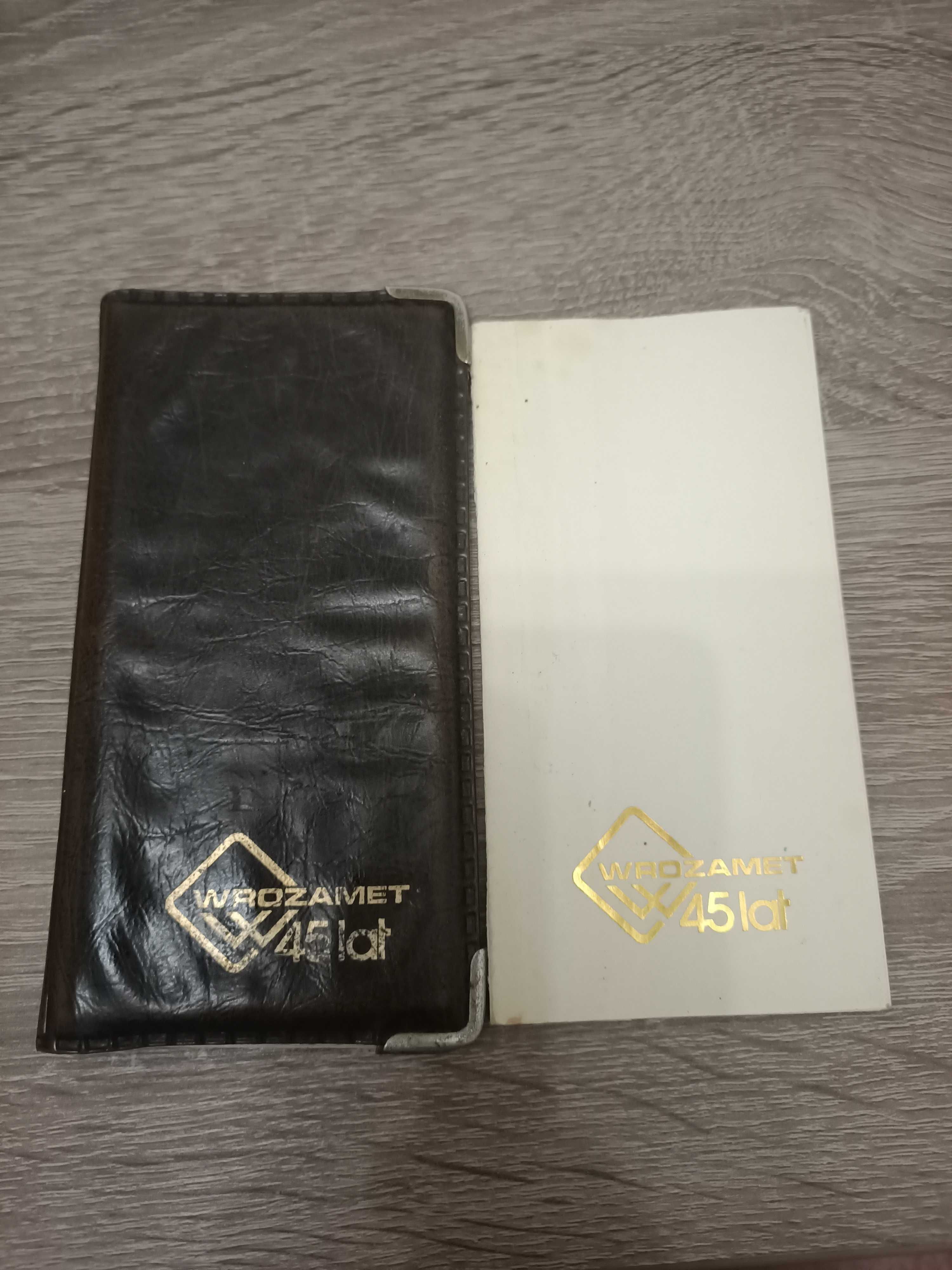 Stary notesik wrozamet 45lat