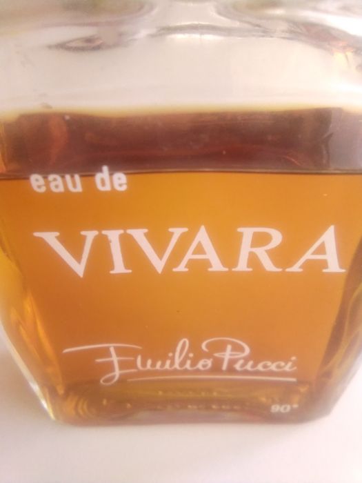 Vintage Emilio Pucci. Eau de Vivara. Perfume.Extrato de 90 graus.