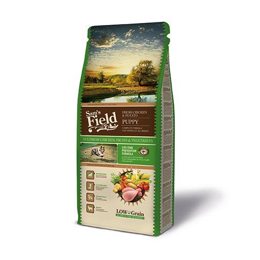 Sam's Field Frango & Batata Cachorro Raça Média 13Kg