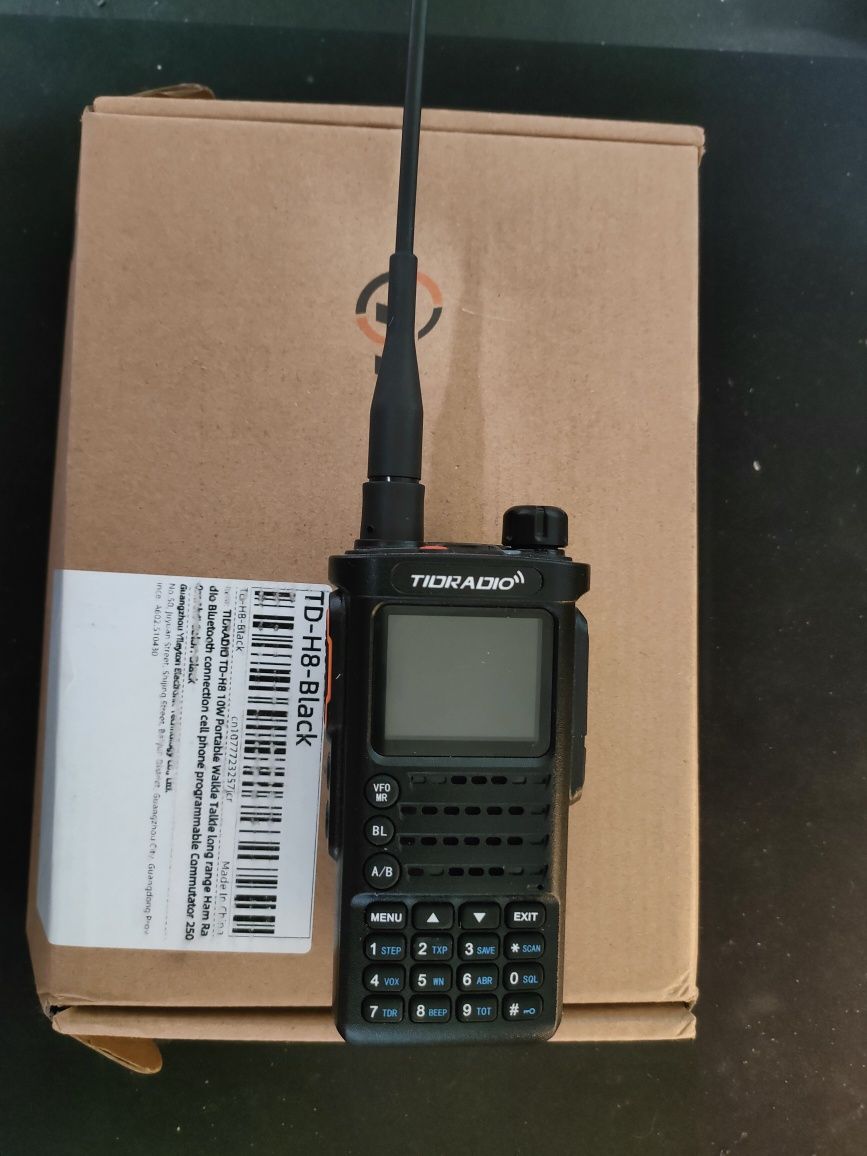 Tidradio H8 V2 z bluetooth radiotelefon pmr służby walkietalkie