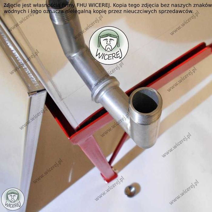 Duża Topiarka Parowa Wielkopolska na całe ramki Nierdzewna