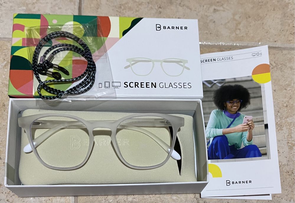 Oculos Barner Screen Glasses novos