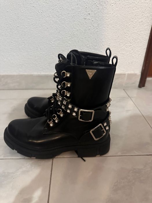 Botas de pele GUESS