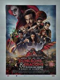 Plakat filmowy oryginalny - Dungeons & Dragons Złodziejski honor