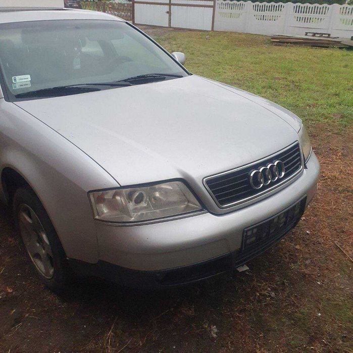 Audi A6 C5 2.5 tdi 150KM sedan kolor srebrny przeznaczony na części