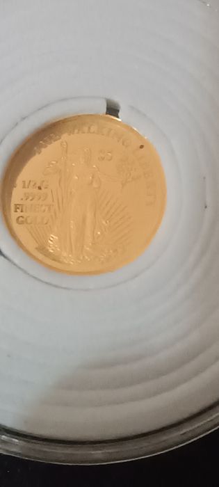Moedas em ouro 999