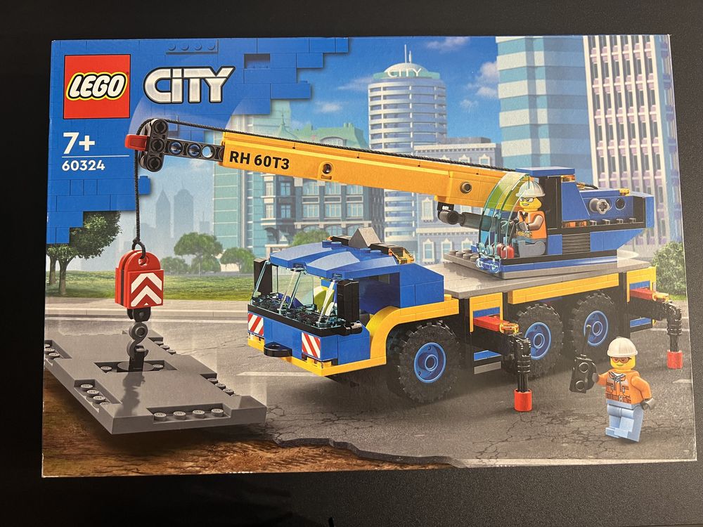 Lego 60324 City - Żuraw samochodowy nowy wysylka tego samego dnia