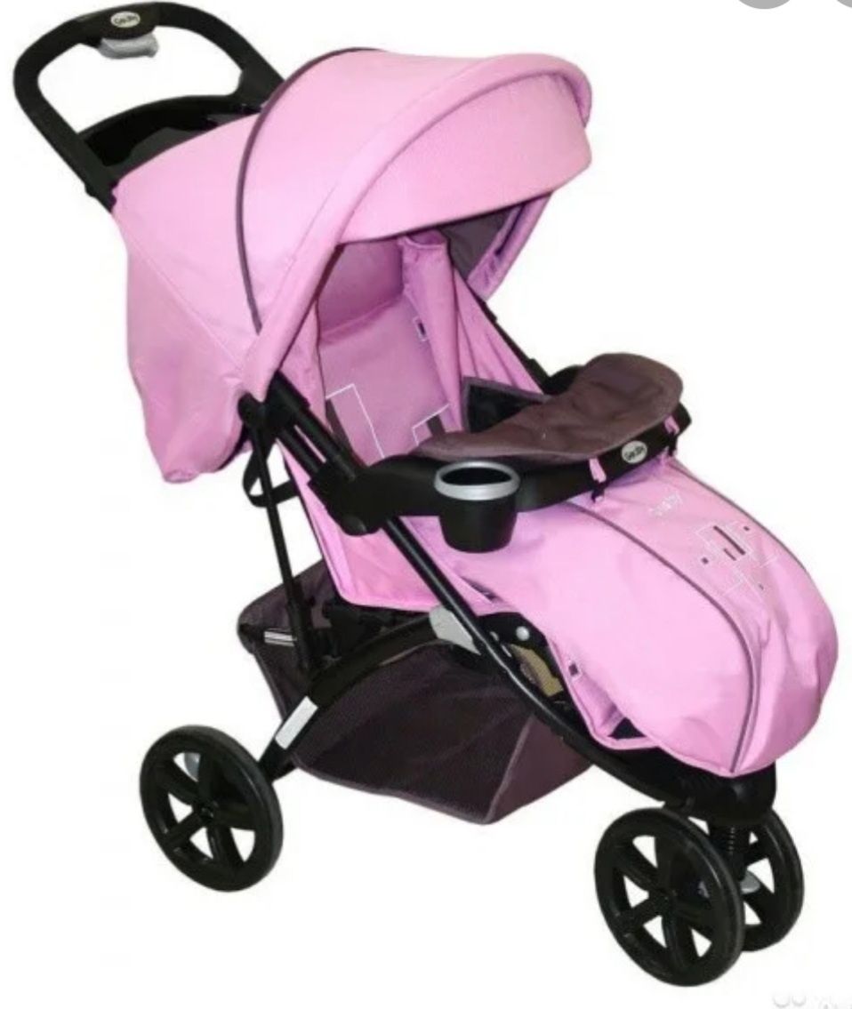 Коляска Geoby C922-R356 Pink розовая