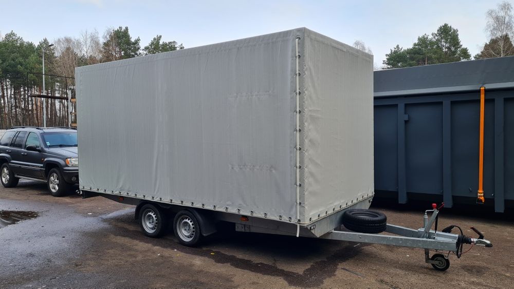 Новий причіп 5.1х2.1 вантажний оцинкований AL-KO, платформа KNOTT