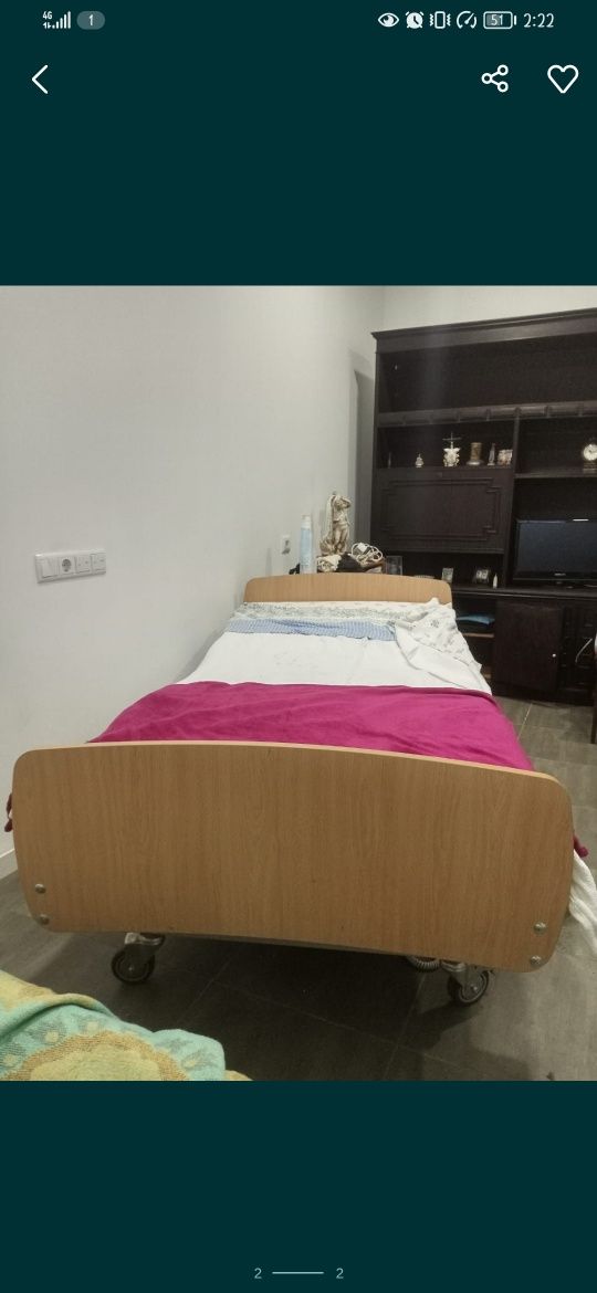 Cama articulada ideal para pcd