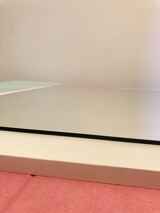 Espelho branco cómoda